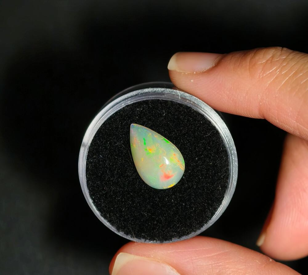 2.35ct Ethiopian Welo Opal Round Cabochon